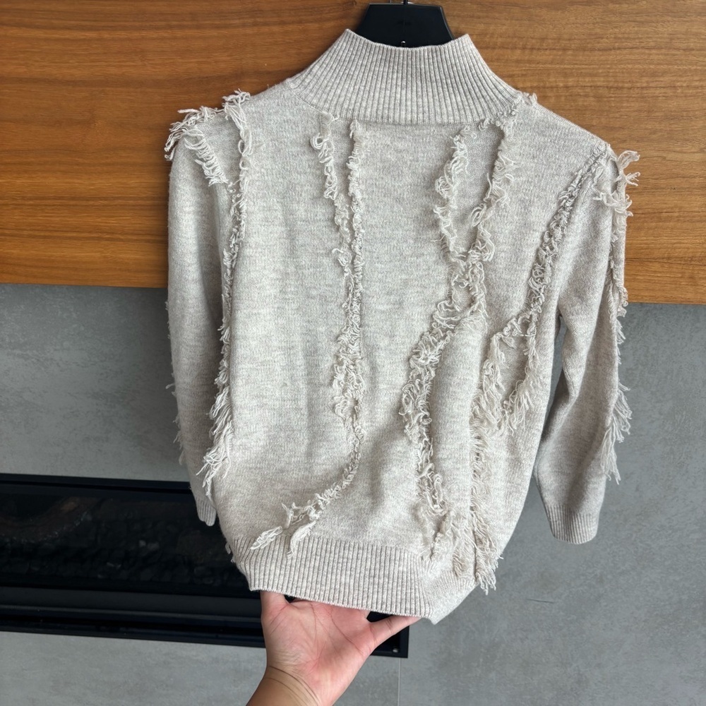 One Grey Day Turtleneck Sweater, Size XS - Picture 15 of 15